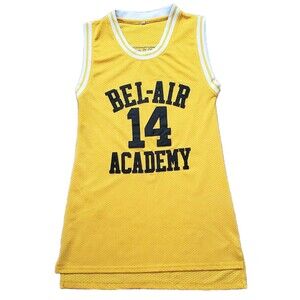 Will Smith Fresh Prince Of Bel-Air Academy Size Medium Tall Embroidered Jersey